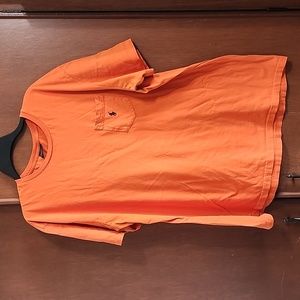 Polo by Ralph Lauren Orange Pocket Tee Sz XL